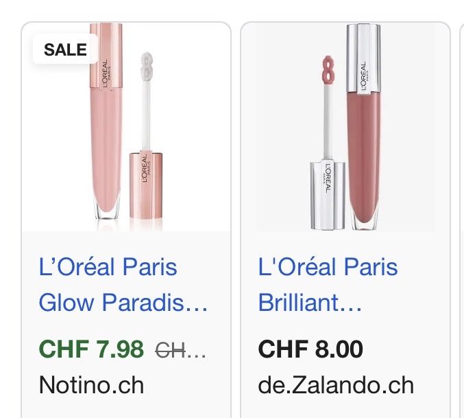 Make-up: Plumping Gloss L‘Oreal NEU – Nuovo e nell'imballaggio originale da Buchs AG venduto da Allerleis 5