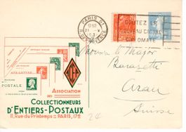PK, Ganzsache Frankreich 1931