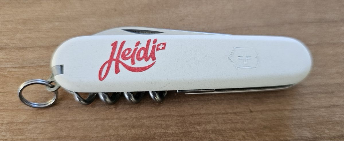 Victorinox Coltelli tascabile: Victorinox Offiziersmesser "Heidi" – Usato da Burgdorf venduto da gbergler33 4