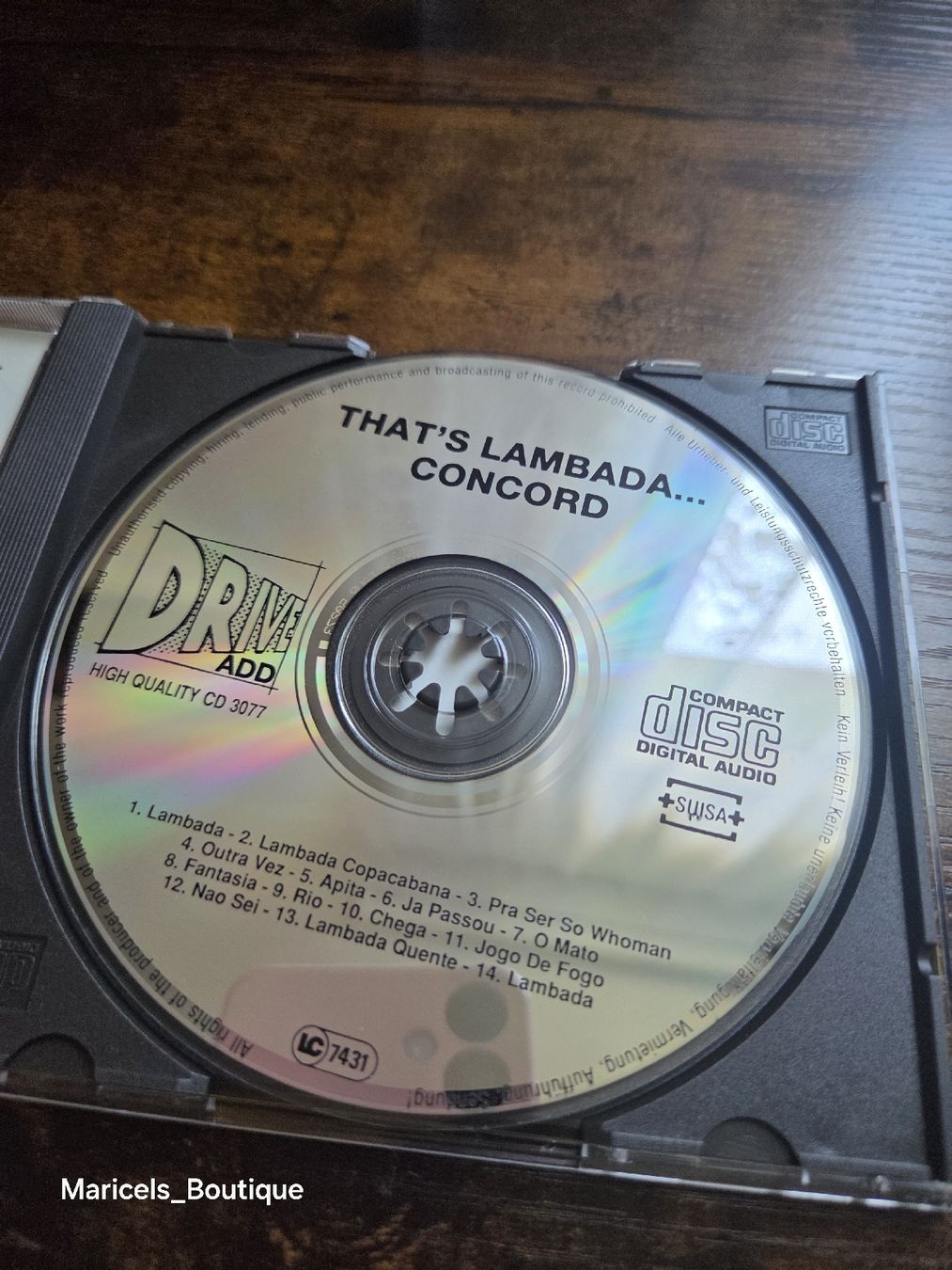 CD: CD That's Lambada Concord Drive  used – Usato da Winterthur venduto da Maricels_Boutique 2