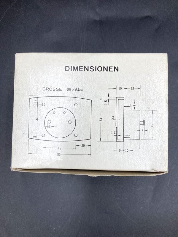 Monacor Messen: MONACOR | EInbauinstrument | Galvanometer | 5Stk. – Neu (gemäss Beschreibung) aus Wittenbach von Restwert_St-Gallen 6