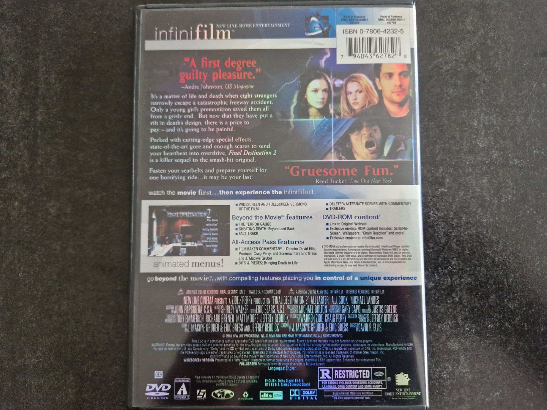 Tutti i DVDs: Final Destination 2 DVD englisch – Usato da Buchs SG venduto da Herc01 3