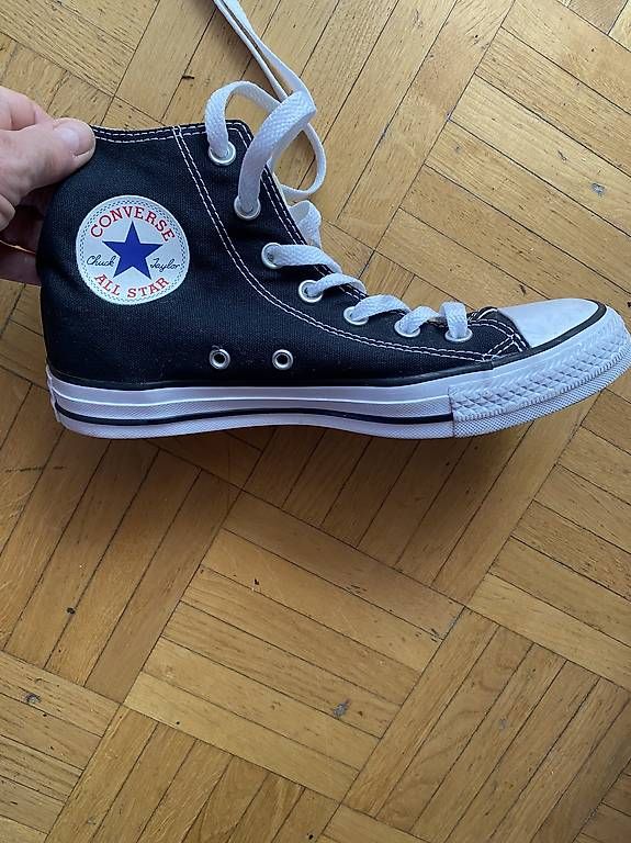 Scarpe da uomo: Baskets CONVERSE noires hautes – Usato da Genève venduto da ivma1