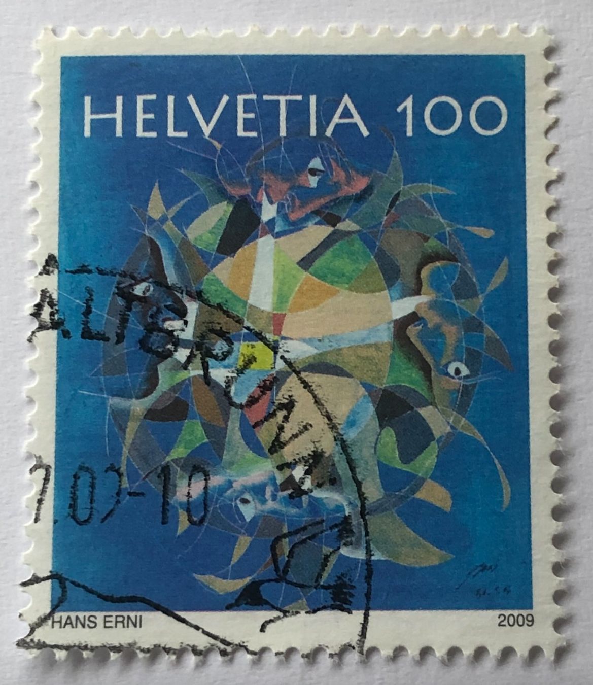 Tutti i francobolli: Nr.1297 mit Stempel Menschengeist 2009 – Usato da Aarau venduto da Billa007