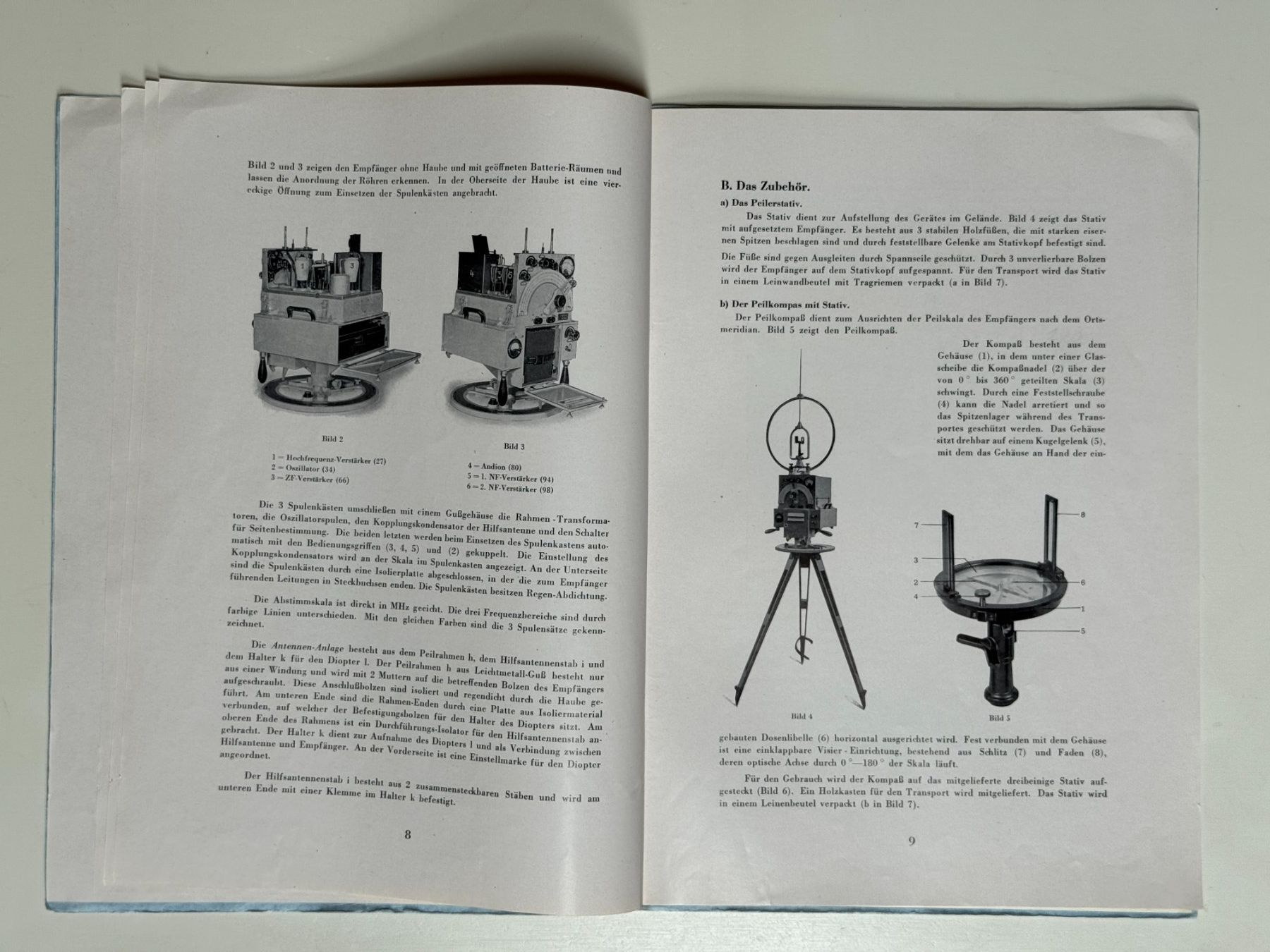 Funktechnik: Handbuch zum Nahfeldpeiler P 57 N – Gebraucht aus Ins von funkflieger 3