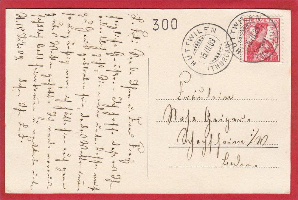 Cartoline postali: KURHAUSE STEINEGG, LICHTDRUCK 1909 – Usato da Grüningen venduto da Kartenlaube 1