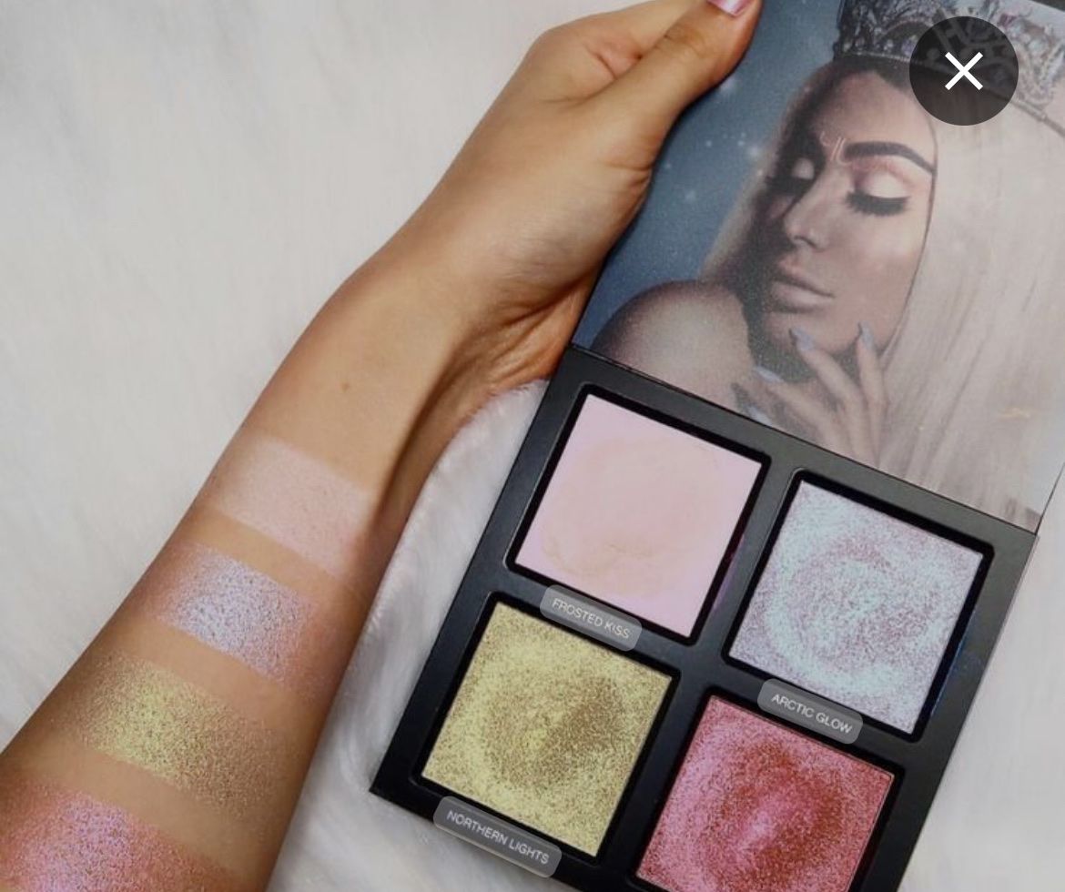 Huda Beauty Make-up: Huda highlighter palette – Nuovo (secondo la descrizione) da Affoltern am albis venduto da onlyrose123 4