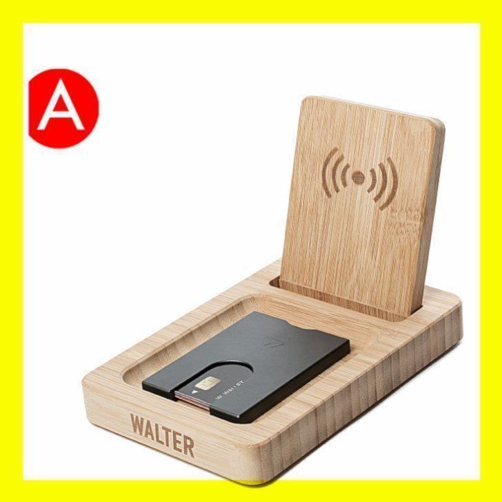 Docking station: Standing Dock chargeur induction bambou – Nuovo e nell'imballaggio originale da Morges venduto da DigiAC