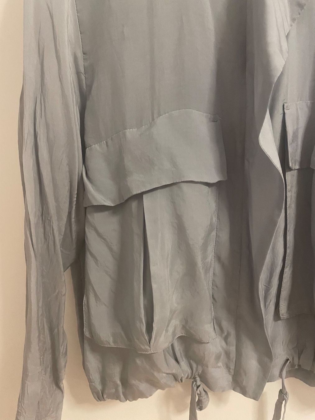 Jacken: Leichte Blouson Jacke blaugrau – Gebraucht aus Glattpark(Opfikon) von der_dh8z 3