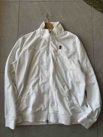 Nike Jacke weiss Reissverschluss wie neu