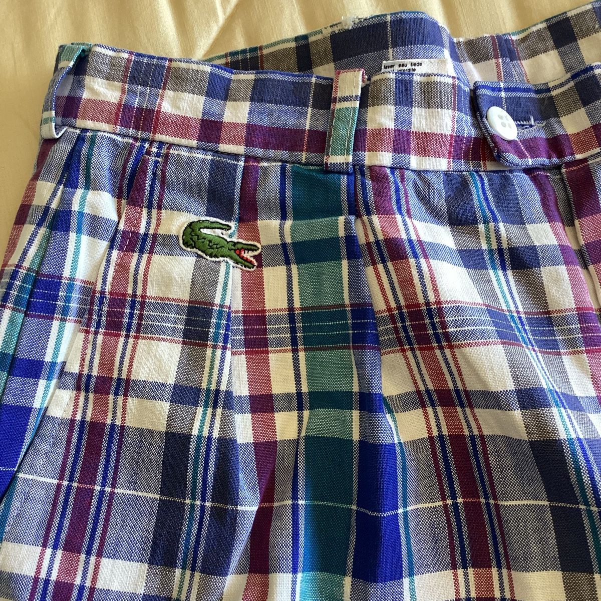 Lacoste Pantaloni: Lacoste Bermudas Vintage Gr. small – Usato da Magadino venduto da sylvierosa 1