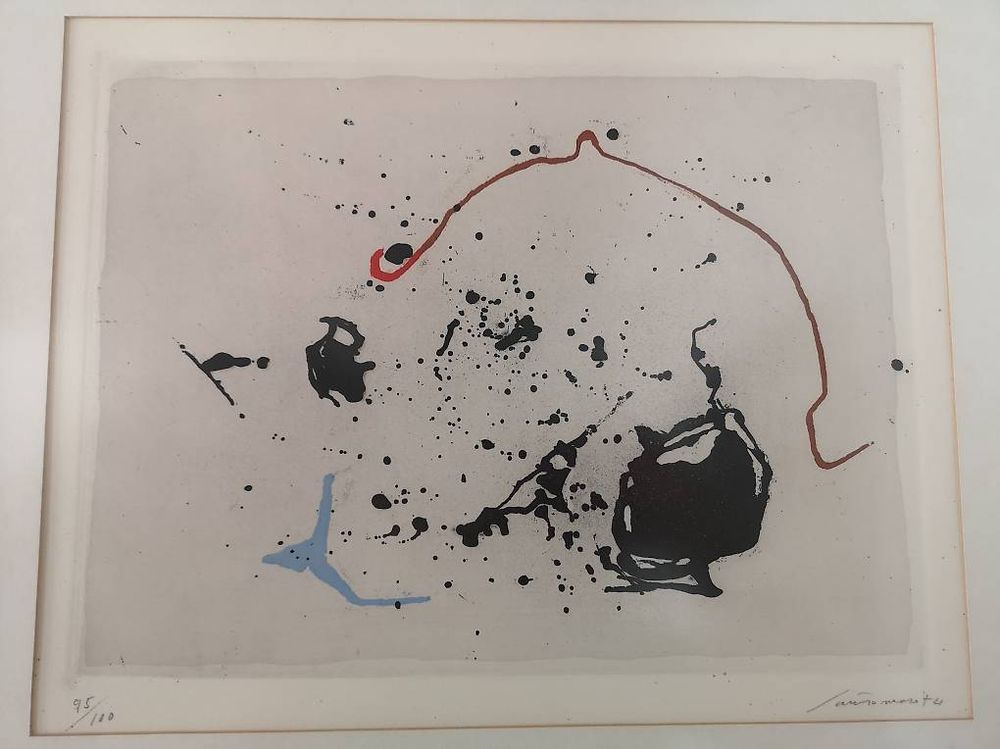 Grafica & Litografie: SANTOMASO 1907 - 1990 / Litho originale / année 1974 – Usato da Bulle venduto da italicum 5