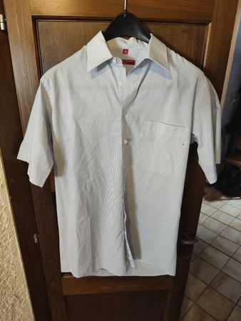 Best Choice Striped Short-Sleeve Shirt, Size S (37/38)