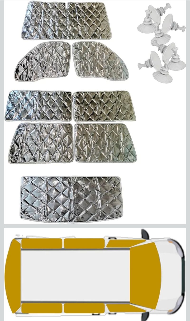VW Tutti pezzi di ricambio auto: Thermoisoliermatten VW T5 und T6 – Usato da Derendingen venduto da Panamera1211