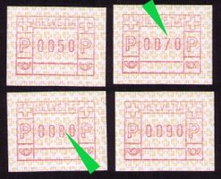 ATM 8 schmal_ SATZ 50/70/80/90_ ZIFFERBRÜCHE in 7+8 ! **