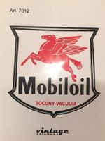Aufkleber Sticker Mobiloil ca. 7.3x7.0cm (Art. 7012)