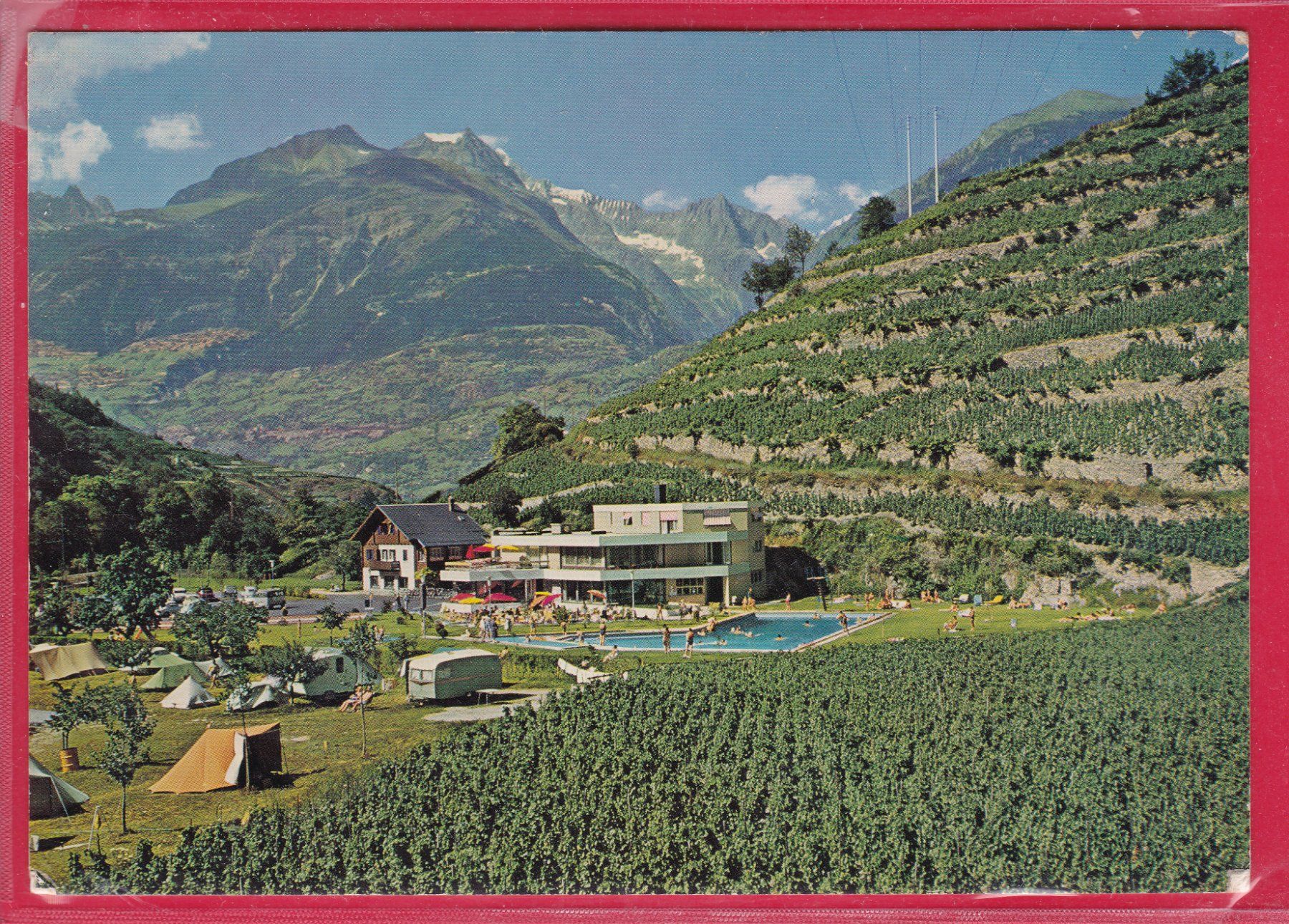 Cartes postales: STALDBACH BEI VISP, 27.8.1962 – D'occasion à Oberrieden par Gebirgsstelze