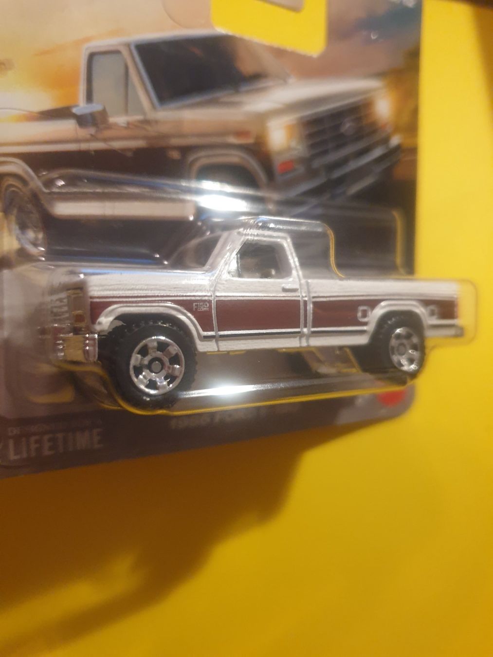 Matchbox Modellini d'auto: Matchbox 1986 FORD F-150 – Nuovo e nell'imballaggio originale da Oftringen venduto da Rotor 5