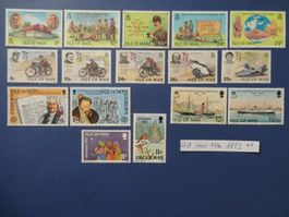 GB Insel Man 1982 postfrisch ** (ohne 219)