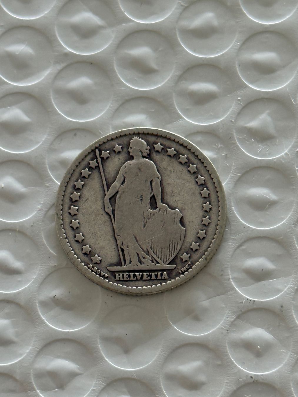 Tutti le monete: 1 Franken 1886  Rar – Usato da Wallisellen venduto da SWISS_SILVER1 1