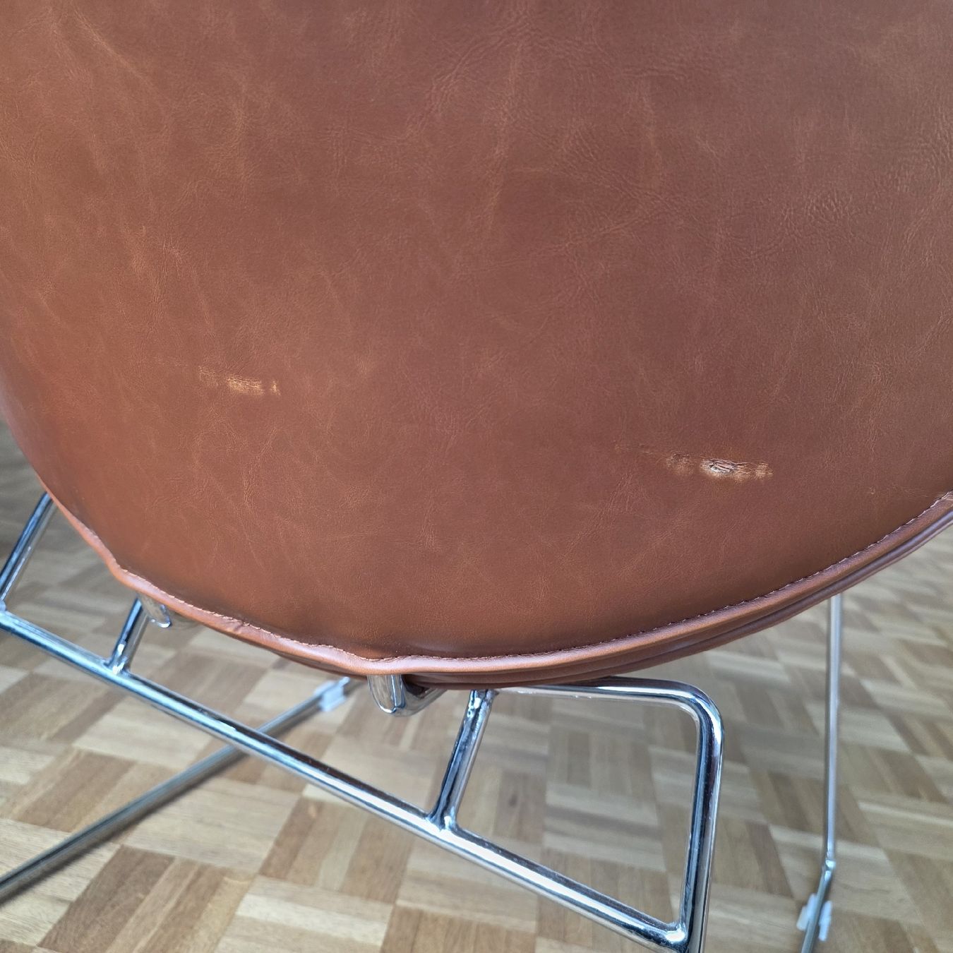 Poltrone: Vintage Design Sessel, Kunstleder Cognac – Usato da Cham venduto da jan_6hrg 6