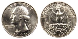 US-Quarter 1990 D