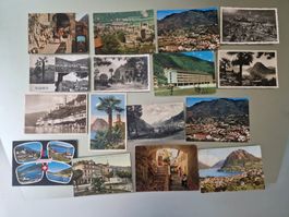 AK: 16 Stk Tessiner Postkarten, Vintage!