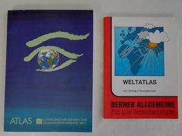 Taschenatlas klein, 2 Stück
