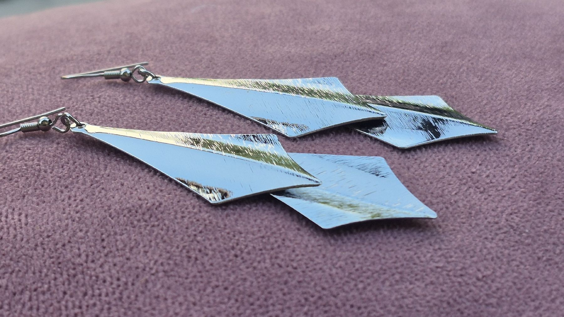 Ohrringe & -stecker: Orecchini pendenti argento romboidali nuovo – Neu (gemäss Beschreibung) aus Giubiasco von Stefaniav 4