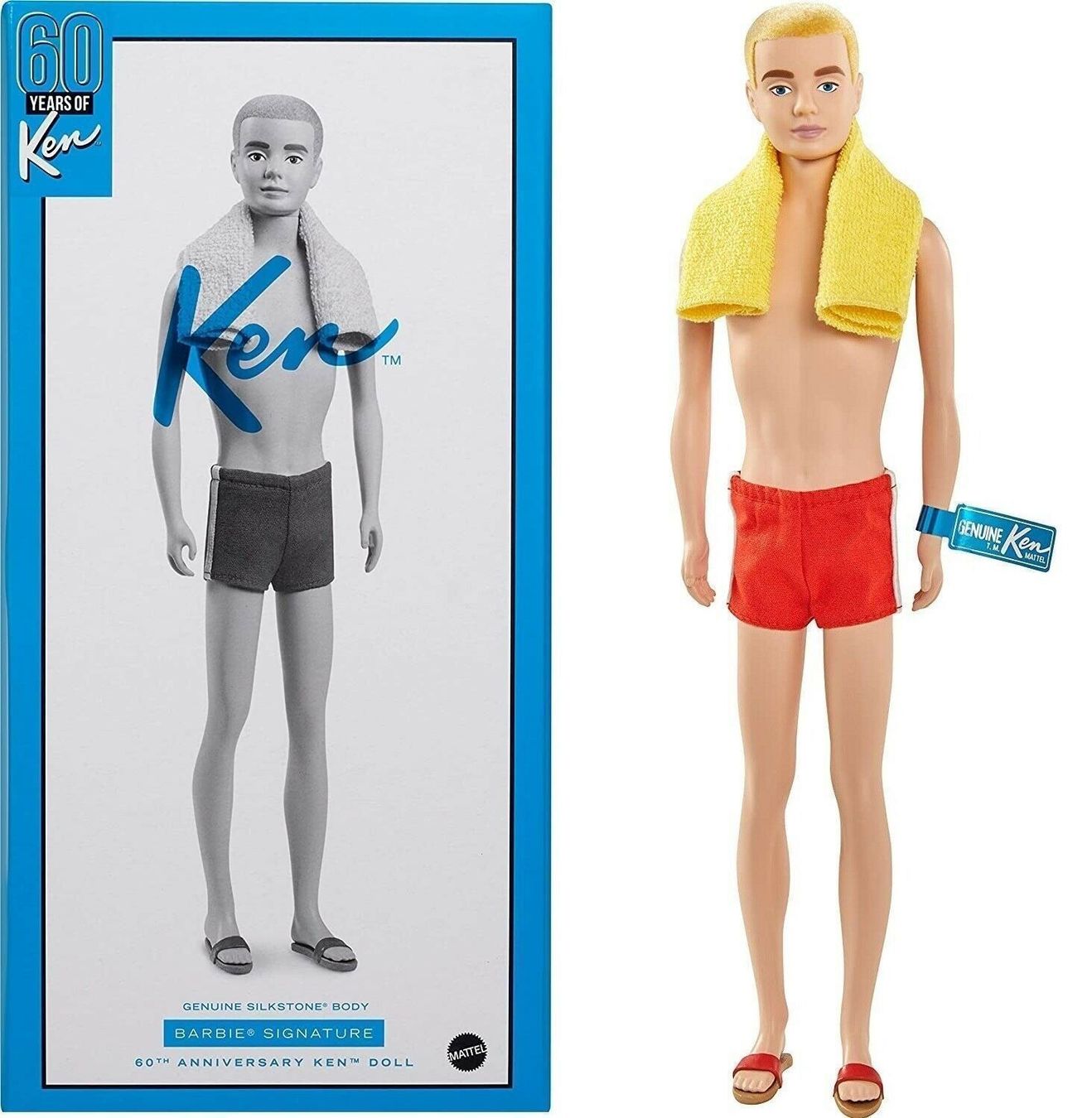 Bambole: Barbie erster Ken Silkstone – Nuovo e nell'imballaggio originale da Zürich venduto da venusandmars 1