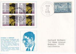Sehr interessantes Couvert 1979 San Francisco/Schaffhausen