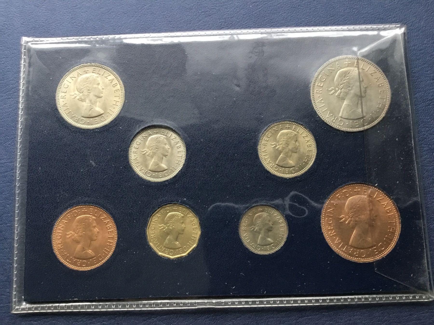 Alle Münzen: Coinage  Great Britain 1966/1967 unzirkuliert – Neu und originalverpackt aus St. Margrethen SG von alfapeugeot10 2