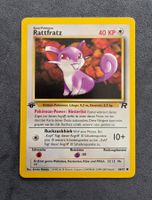 Pokémon Rattfratz First Edition 66/82 🇩🇪 (R)