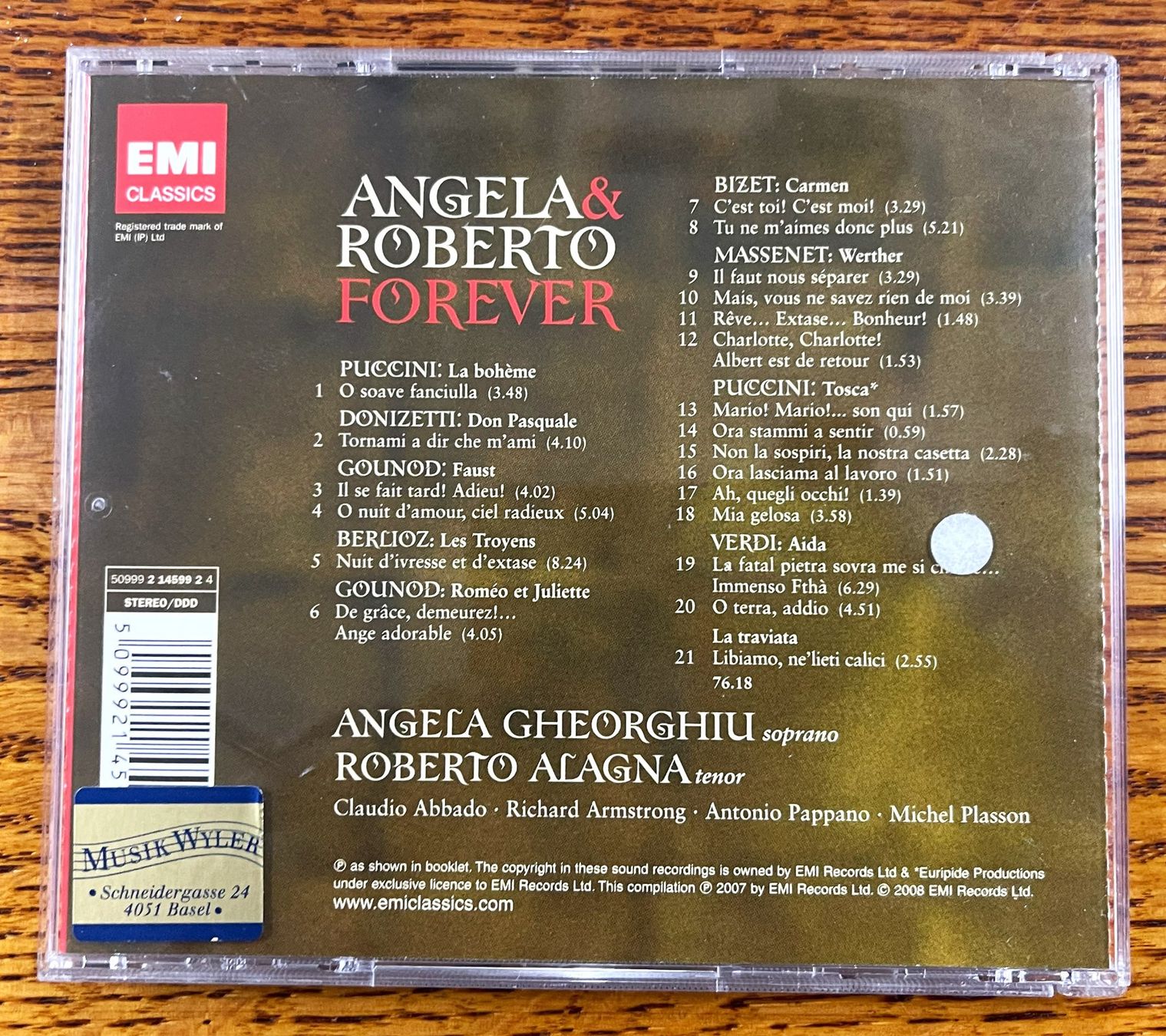 CDs: ANGELA & ROBERTO: FOREVER CD – D'occasion à Oftringen par Vucki 1