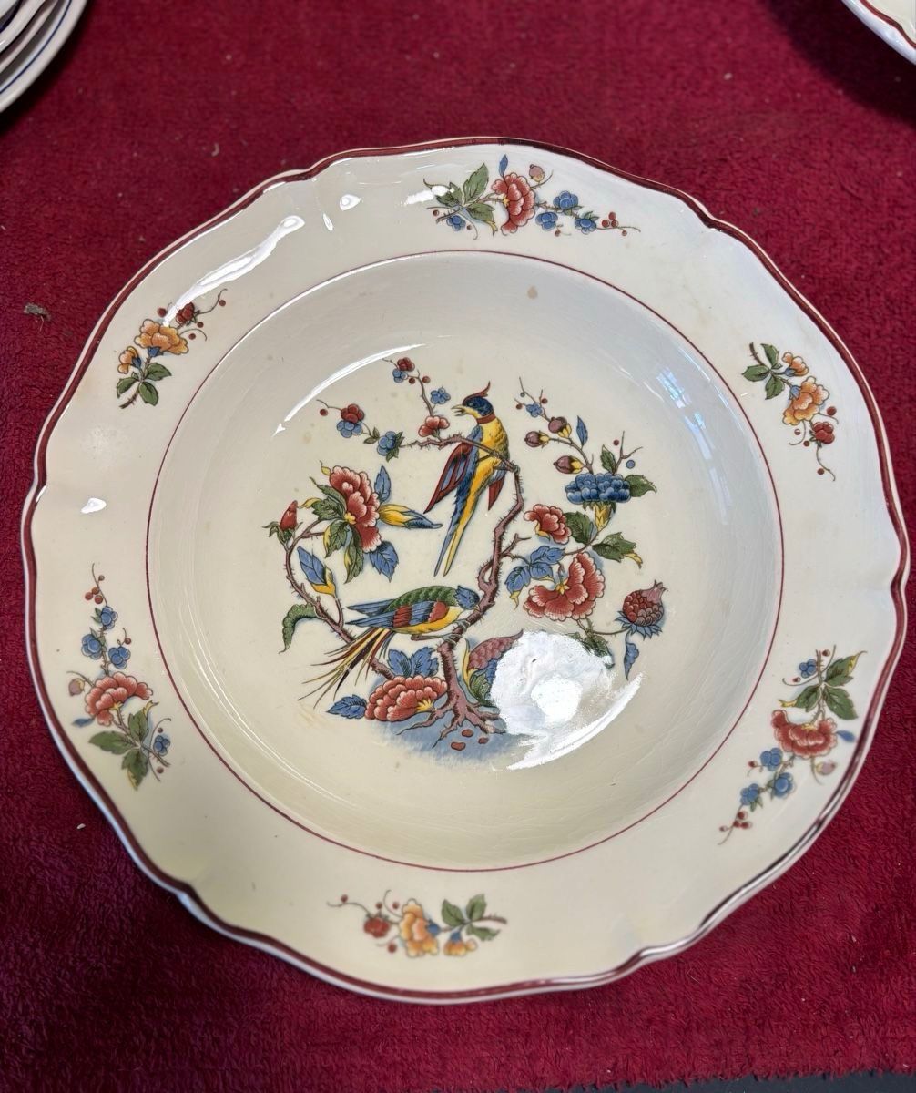 Villeroy & Boch Piatti: 4 Villeroy&Boch Teller Phoenix rot – Usato da Hindelbank venduto da brm_72zv 4