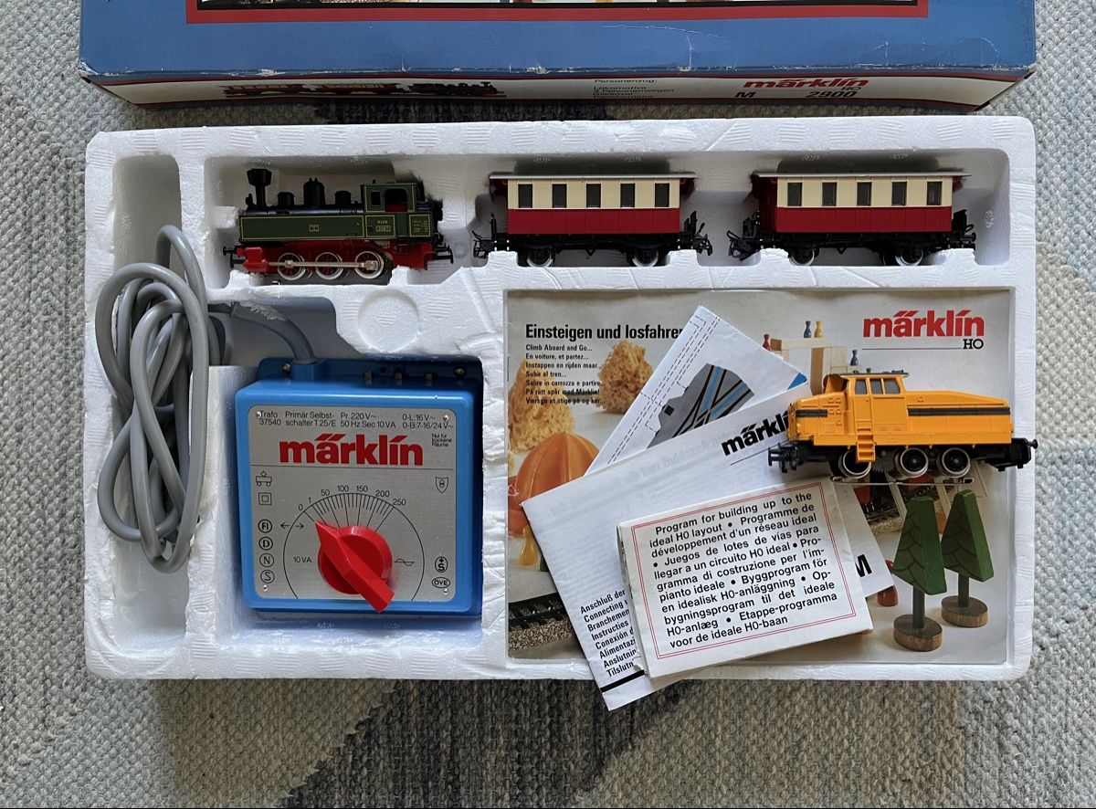Märklin Modelleisenbahnen: Märklin HO 2900 + Set E + T1 OVP – Gebraucht aus Bigorio von catone82 2