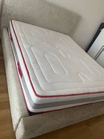 Bett 160x200 inkl. Matratze und 2x Lattenrost