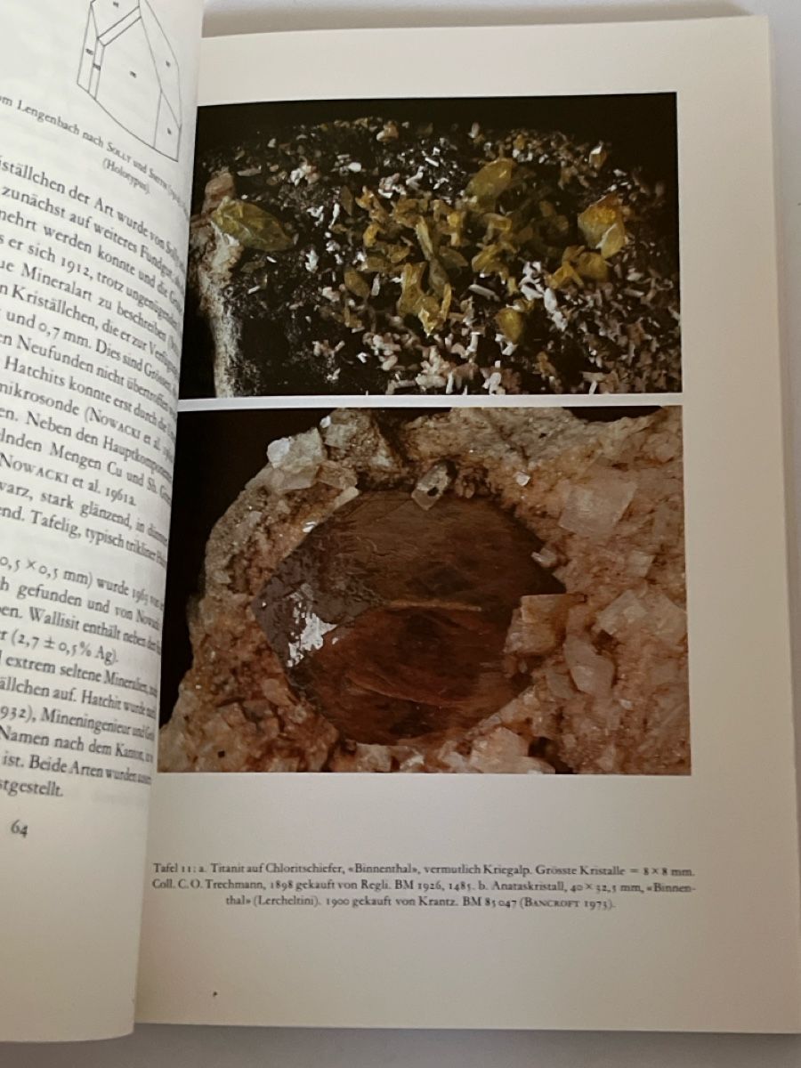 Mineralien & Heilsteine: Die Mineralien des Binntales von 1978 – Gebraucht aus Uster von Arrayo 7