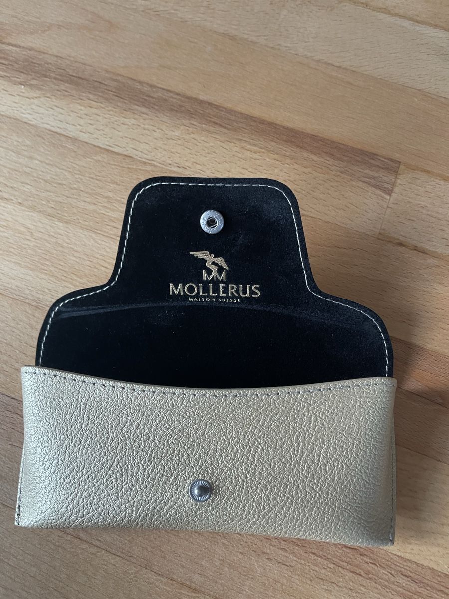 Altro in  Abbigliamento & Accessori: Mollerus Brillenetui Gold Neu – Nuovo (secondo la descrizione) da Dietikon venduto da Nieselchen 5