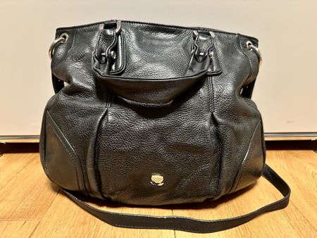 Navyboot Handtasche Leder