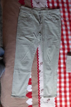 Hellgrüne Hose Gr XL MELLY&CO  Bund 44cm