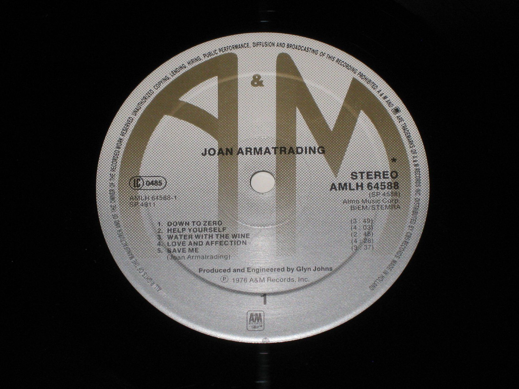 Schallplatten: LP - JOAN ARMATRADING – Gebraucht aus Steckborn von Quo7 1