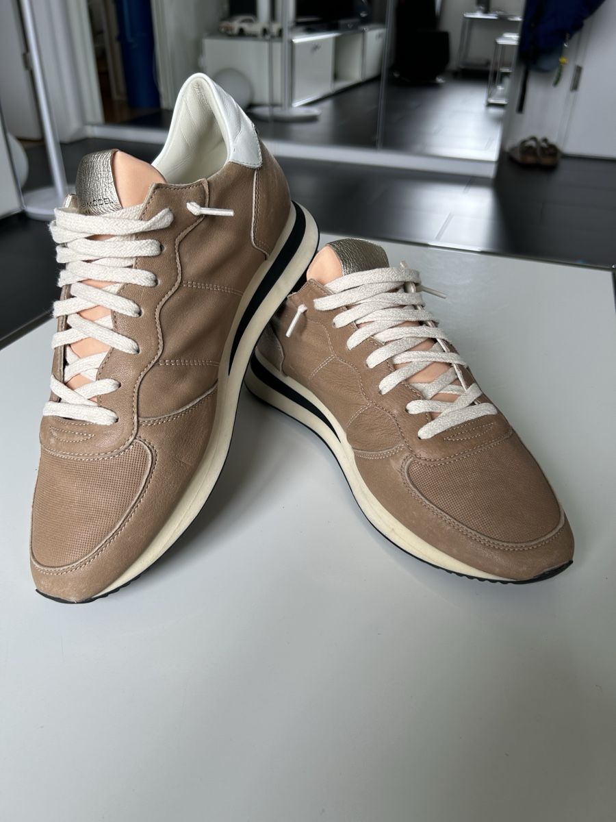 Scarpe da donna: Philippe Model Sneaker Damen 41 beige hellbraun – Usato da Basel venduto da kitu