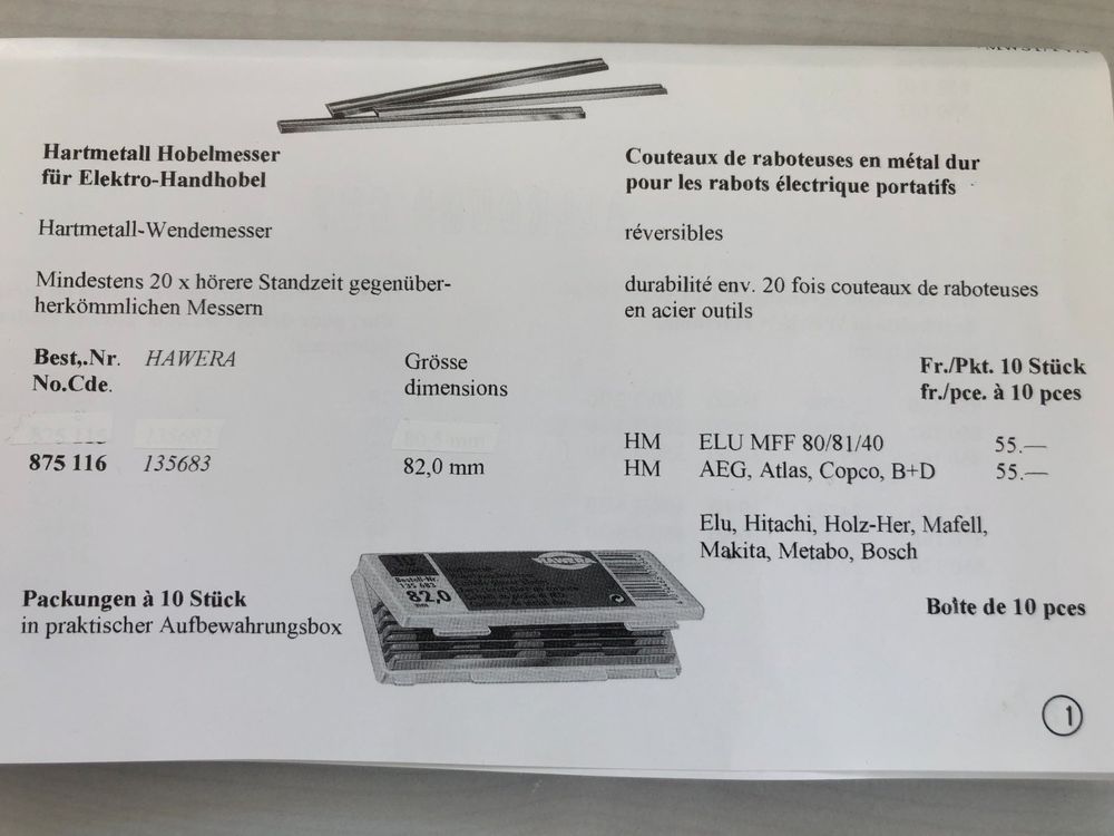 Wendemesser HM DLC L12mm B12mm D1,5mm R0,75mm - Systemsh, 4,28
