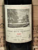 1981 Pauilllac, Chateau Duhart-Milon-Rothschild - Rarität!