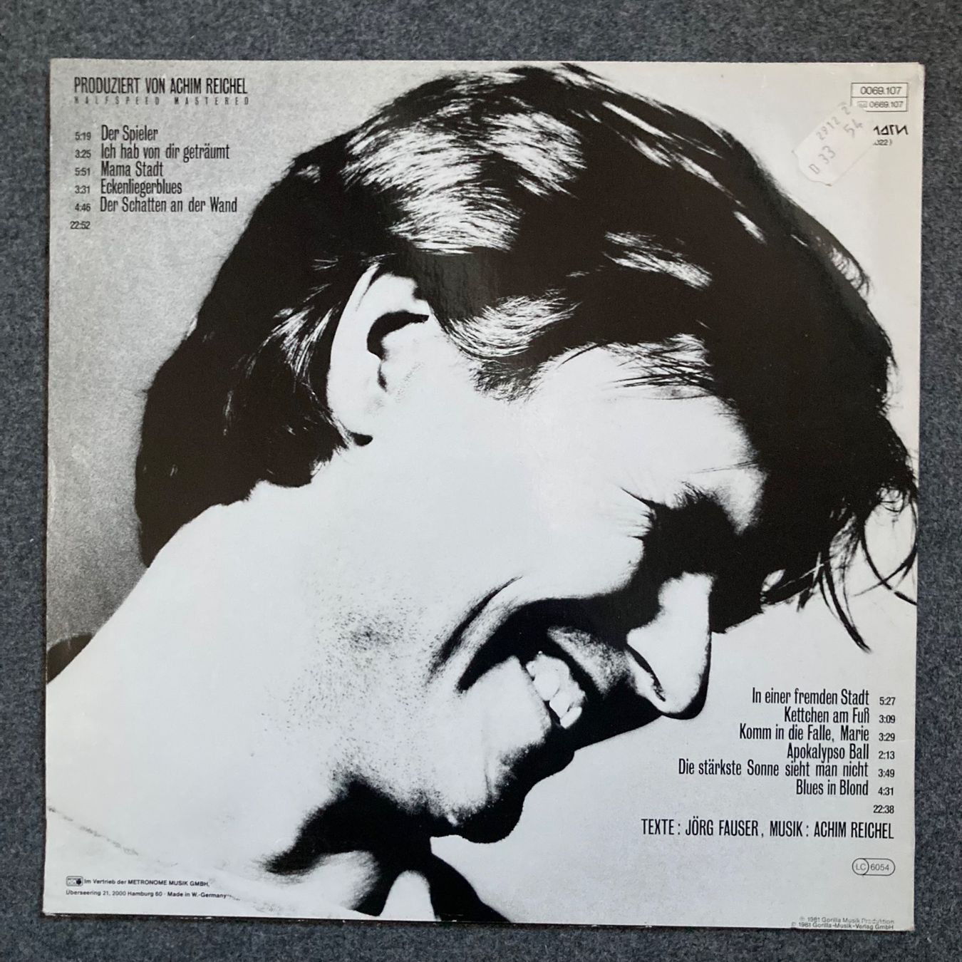Dischi in vinile: Achim Reichel - Blues in Blond - LP – Usato da dachsen venduto da oheio 1