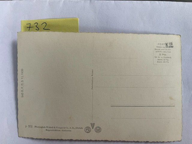 Cartoline postali: alte Ansichtskarte Gstaad Bahnhof, 1939 – Usato da Niederwil AG venduto da dahu75 1