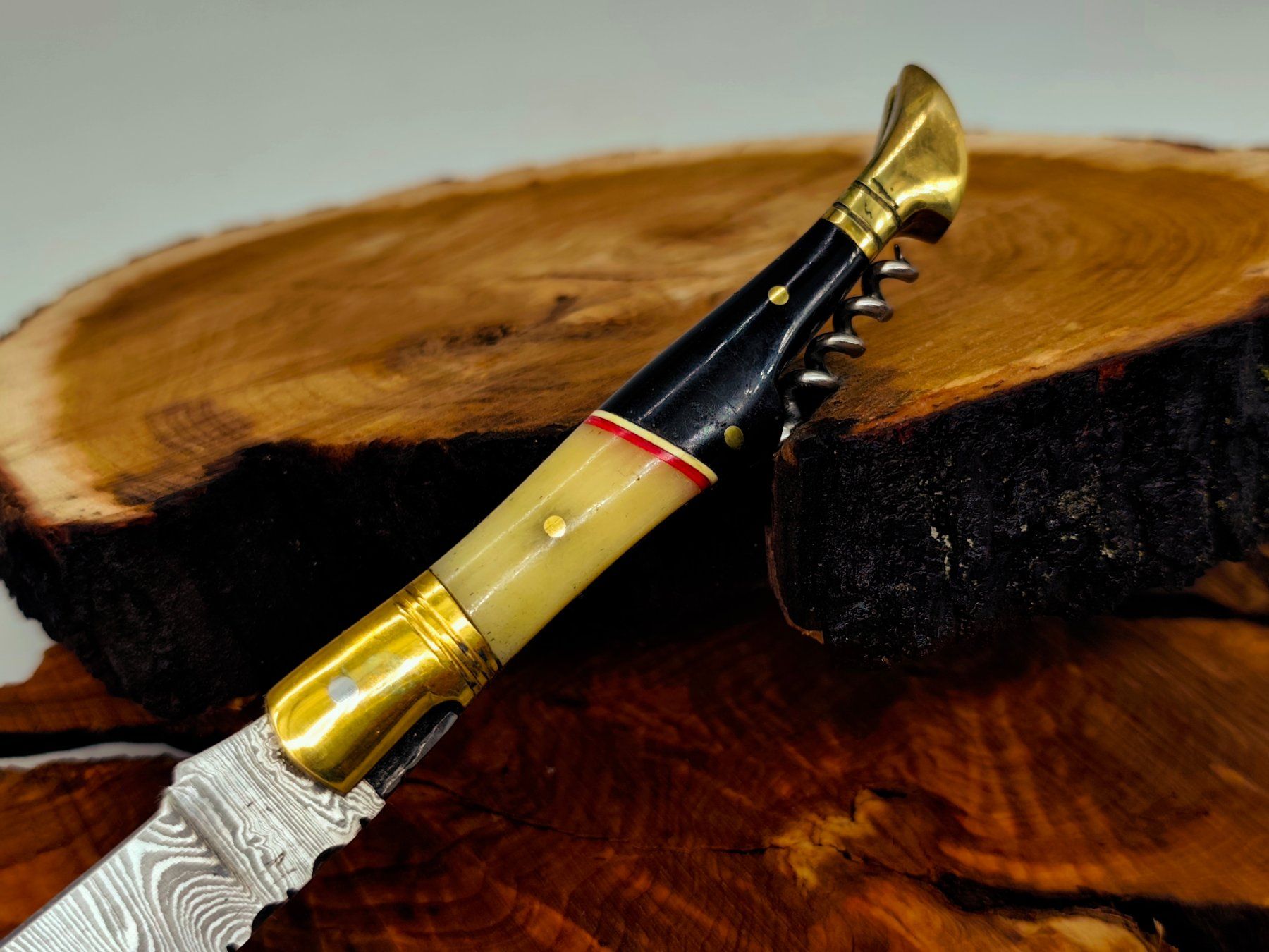 Zubehör: Laguiole Damast Messer Klappmesser echtes Damastmesser – Neu und originalverpackt aus Arlesheim von Premius_1 5