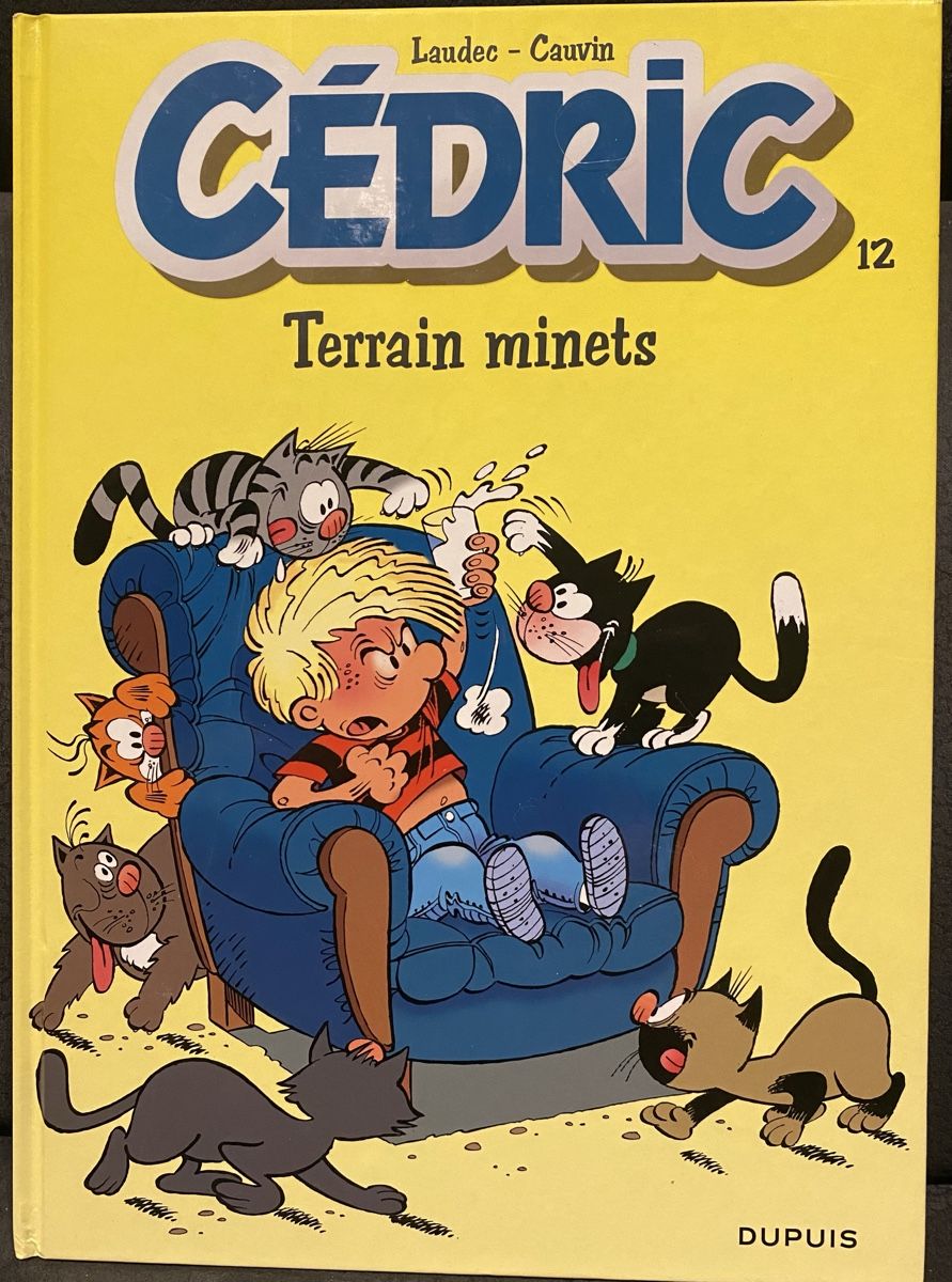 Fumetti: Cédric Tome 12 Terrain Minets Laudec-Cauvin – Usato da Lausanne venduto da babacard10