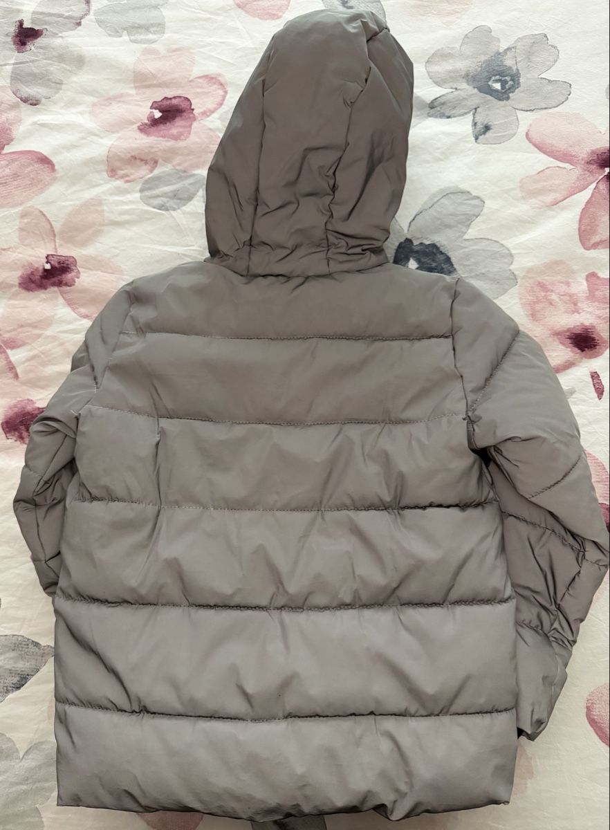 Giacche & Cappotti: Winterjacke, Reflektierend, Grau, Grösse 110/116 – Usato da Au ZH venduto da FMRF 1